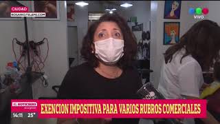 Exención impositiva a varios rubros IIBB TGI sellos y tasas  Telefe Rosario [upl. by Nnaoj650]