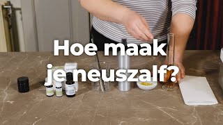 Hoe maak je neuszalf [upl. by Rashida17]