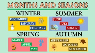 Seasons  Months of the Year  Science for Kids  PrimaryWorld [upl. by Lemmy345]