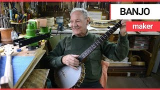 Gamekeeperturned banjo maker who made an instrument for comedian Billy Connolly  SWNS TV [upl. by Aivitnahs19]