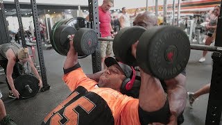 FULL CHEST WORKOUT  Shawn Flexatron Rhoden amp Stanimal train with Psyco Fitness [upl. by Lucio]