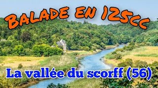 balade en 125c  vallée du Scorff 56 [upl. by Warila]