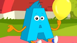 Balloon Song  Alphabets and Fun Learning Video for Children [upl. by Gal939]