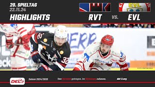 Game Highlights Spieltag 20 Ravensburg Towerstars vs EV Landshut [upl. by Lola600]