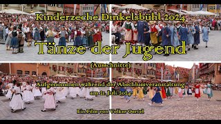 Kinderzeche Dinkelsbühl 2024 Tänze der Jugend Reigentänze [upl. by Lainad]