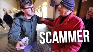 SCAMMER CAUGHT ON CAMERA  STARTS RUNNING AWAY Honest Guide [upl. by Sheldon]