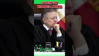 LE DICEN SUS VERDADES A Norma Piña en su CARA Tensión en discusión sobre REFORMA JUDICIAL [upl. by Goff652]