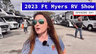 2023 Ft Myers RV Show Opening Day [upl. by Netsirc605]