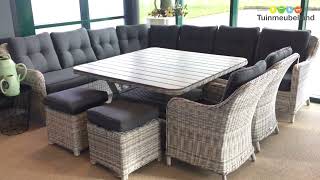 Nova lounge dining set  Merk Garden Impressions [upl. by Alleda]