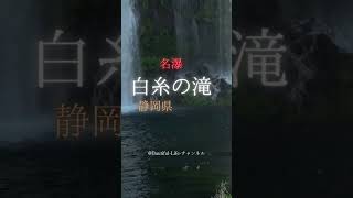 【白糸の滝】白糸の滝／音止の滝／静岡県 shorts [upl. by Petracca]