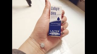 Collyre bleu لتصفية بياض العين [upl. by Ames]