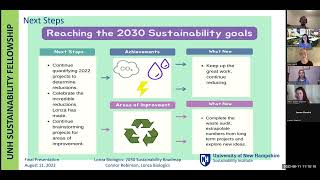 2022 Sustainability Fellowship Connor Robinson Lonza Biologics [upl. by Clemens]