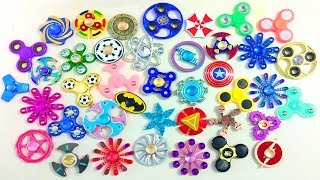 40 Super Cool Fidget Spinners Huge Fidget Spinner Collection Coolest Fidget Spinner Collection [upl. by Neersin]