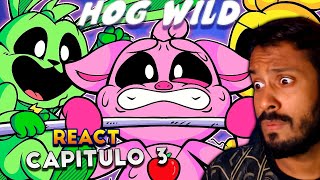 ISSO VAI DAR MUITO RUIM React Smilling Critters Hog Wild episódio 3 react [upl. by Nauj843]