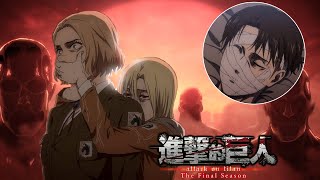 ¿LEVI estás VIVO La VERDAD de ANNIE FLOCH ¿es como Erwin  Shingeki No Kyojin 82 Final Season 23 [upl. by Patricio]