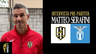 MATTEO SERAFINI  INTERVISTA PREPARTITA  FANFULLA  VIGASIO [upl. by Abott]