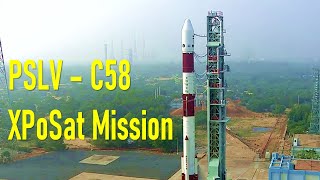 ISRO Launches PSLV C58 XPoSat from Satish Dhawan Space Centre [upl. by Einnim816]