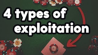 4 Types Of EXPLOITATION In Poker  SplitSuit [upl. by Steffie732]