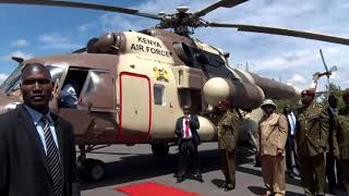 See how powerful president Uhuru Kenyatta landed here [upl. by Tsui481]