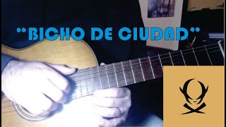 Bicho de Ciudad  Los Piojos Cover Acústico en guitarra de Tobias Rassé [upl. by Pacorro]