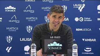 Rueda de prensa SD Huesca vs SD Eibar [upl. by Brittney]