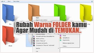 Cara Merubah Warna Folder di Windows Explorer [upl. by Giesser]