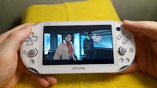 Fahrenheit port gameplay on Sony PS Vita Slim Playstation Vita 365 Henkaku Enso [upl. by Annaohj156]