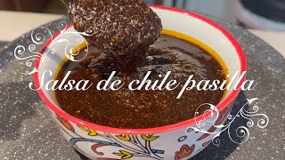 Salsa de chile pasilla [upl. by Shirlie]