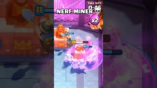 Miners raid clashroyale supercell gaming strategy trending viralvideo viralshort vfx new [upl. by Anehc]