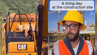 Best Construction Site Workers Compilation [upl. by Elleiram286]