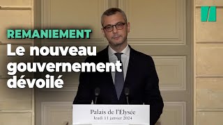 Dati à la Culture Le Maire et Darmanin confirmés Voici le premier gouvernement de Gabriel Attal [upl. by Archaimbaud261]