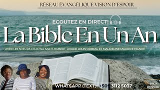 La Bible En Un An Ep 247  VISION DESPOIR TV [upl. by Oniskey]