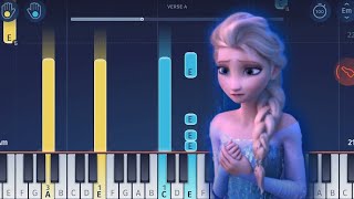 Disneys Frozen  For the First Time in Forever Reprise  EASY Piano Tutorial [upl. by Intruoc363]