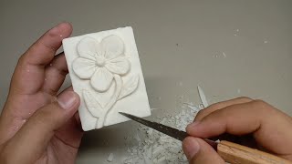 easy soap carving [upl. by Dloreh]