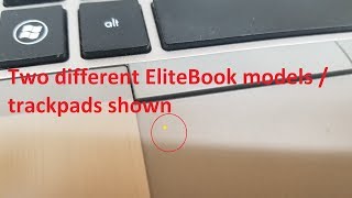 FIX HP EliteBook laptop TouchPad TrackPad not working all of a sudden 2 types of MousePads shown [upl. by Lara884]