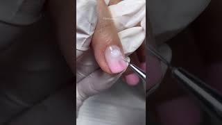 Tutorial babyboomer nails unghie nailart nailforms naildecoration manicure [upl. by Sualocin]