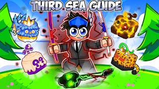 A Complete Guide To The Third Sea  Blox Fruits [upl. by Ynnahc]