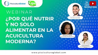 ¿POR QUÉ NUTRIR Y NO SOLO ALIMENTAR EN LA ACUICULTURA MODERNA [upl. by Yecac]