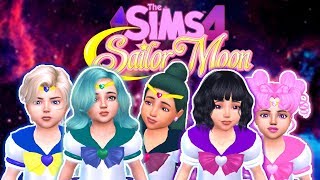 THE SIMS 4 SAILOR MOON OUTER SENSHI TODDLERSCAS [upl. by Einnor]