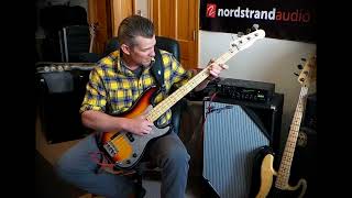 Throaty P Bass Tone  Bergantino  Nordstrand  Galli strings  Andy Irvine [upl. by Neram]