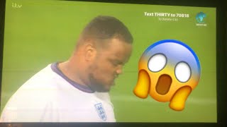 CHUNKZ Misses Penalty At Old Trafford And Loses Chance For England To win SOCCER AID 2020 [upl. by Yhtrod]