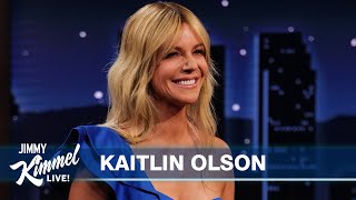 Kaitlin Olson on Meryl Streep Joke at the Emmys Her Unfortunate Name on Hacks amp Cutting Her Pinky [upl. by Allin]