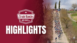 Strade Bianche 2024  Gli highlights della corsa [upl. by Devaney748]