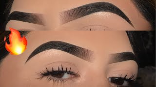 Updated Eyebrow Tutorial IG Brows  Anastasia Beverly Hills Dipbrow Pomade [upl. by Jahn]