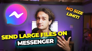 How to Send Large Files on Facebook Messenger [upl. by Afinom]