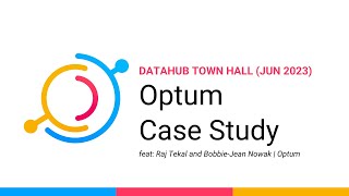 Case Study June 2023  Dataset Joins with Optum [upl. by Tri111]