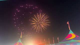 stampede Ponoka Alberta canada enjoy fireworks [upl. by Hulton311]