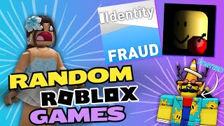 PLAYING ROBLOX GAMES ft my brother [upl. by Polito78]