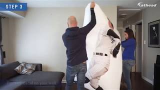 How to Install a Fathead Wall Decal [upl. by Forta]