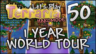 1 YEAR Terraria World Tour  Let’s Play Terraria 144 Ep50 [upl. by Atihcnoc]